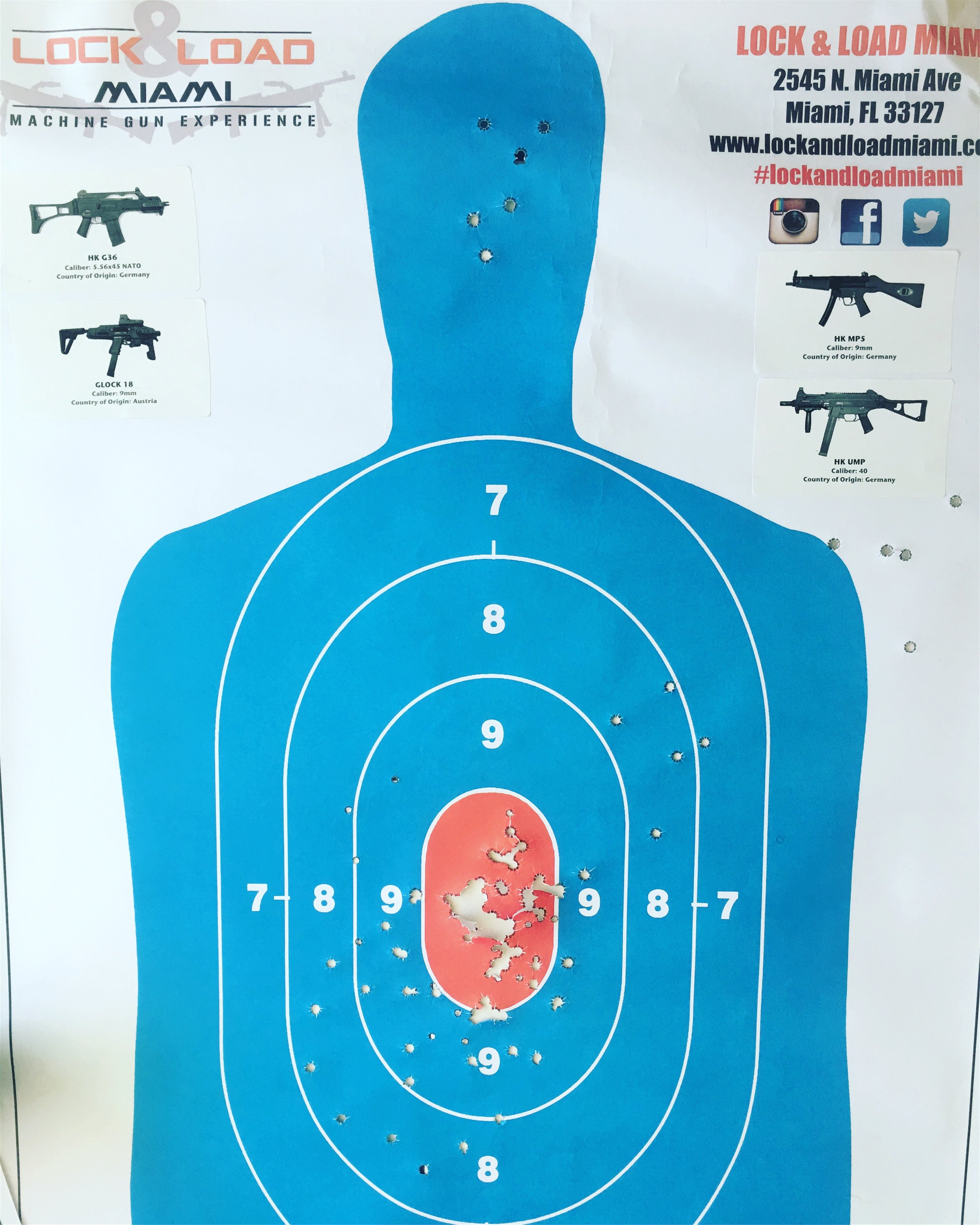 How I did @ LOCK & LOAD MIAMI :) 