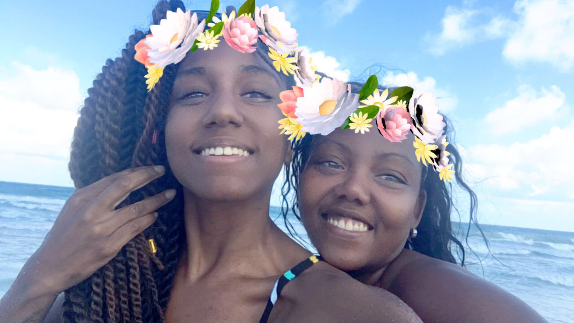 My cousin. OMG. There is a girl who looks like me.She's the sweetest.