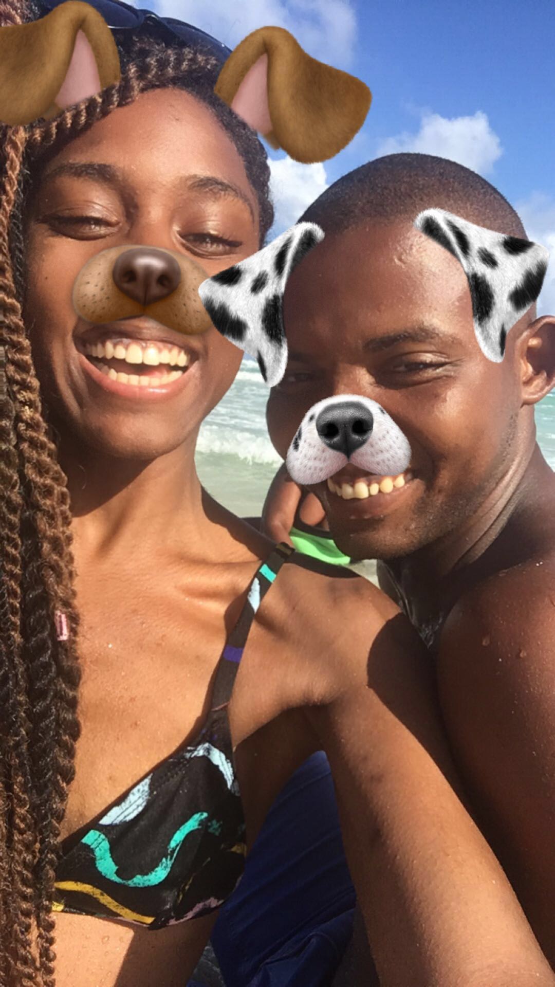 My cousin; he has such a great heart. This guy made sure everyone came out to see me xoxoox