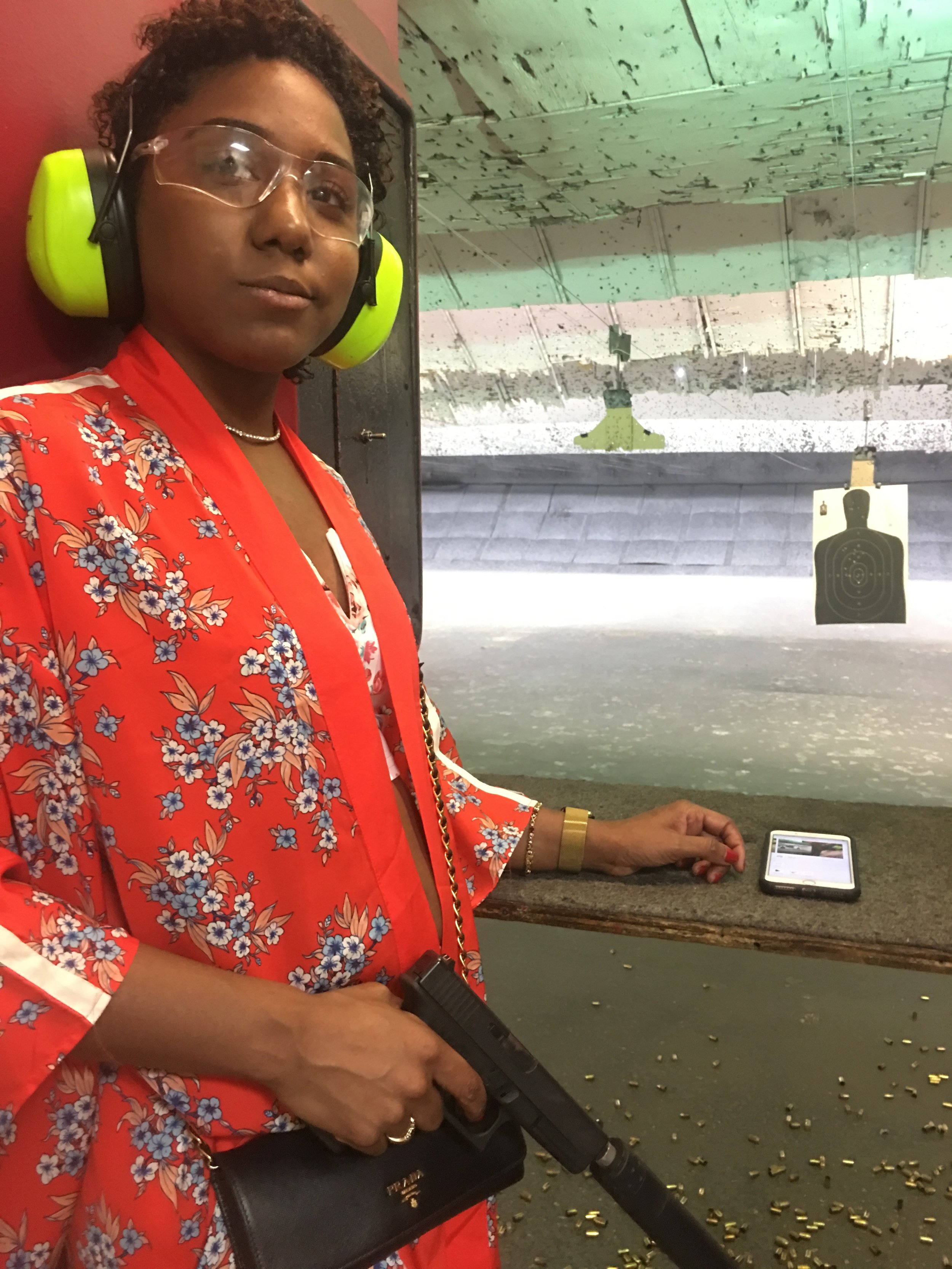 Me @ the PEMBROKE GUN RANGE