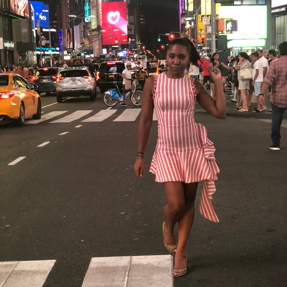 The Striped Cara Dress @shop_Alexis |&nbsp;@ShopAlexis_